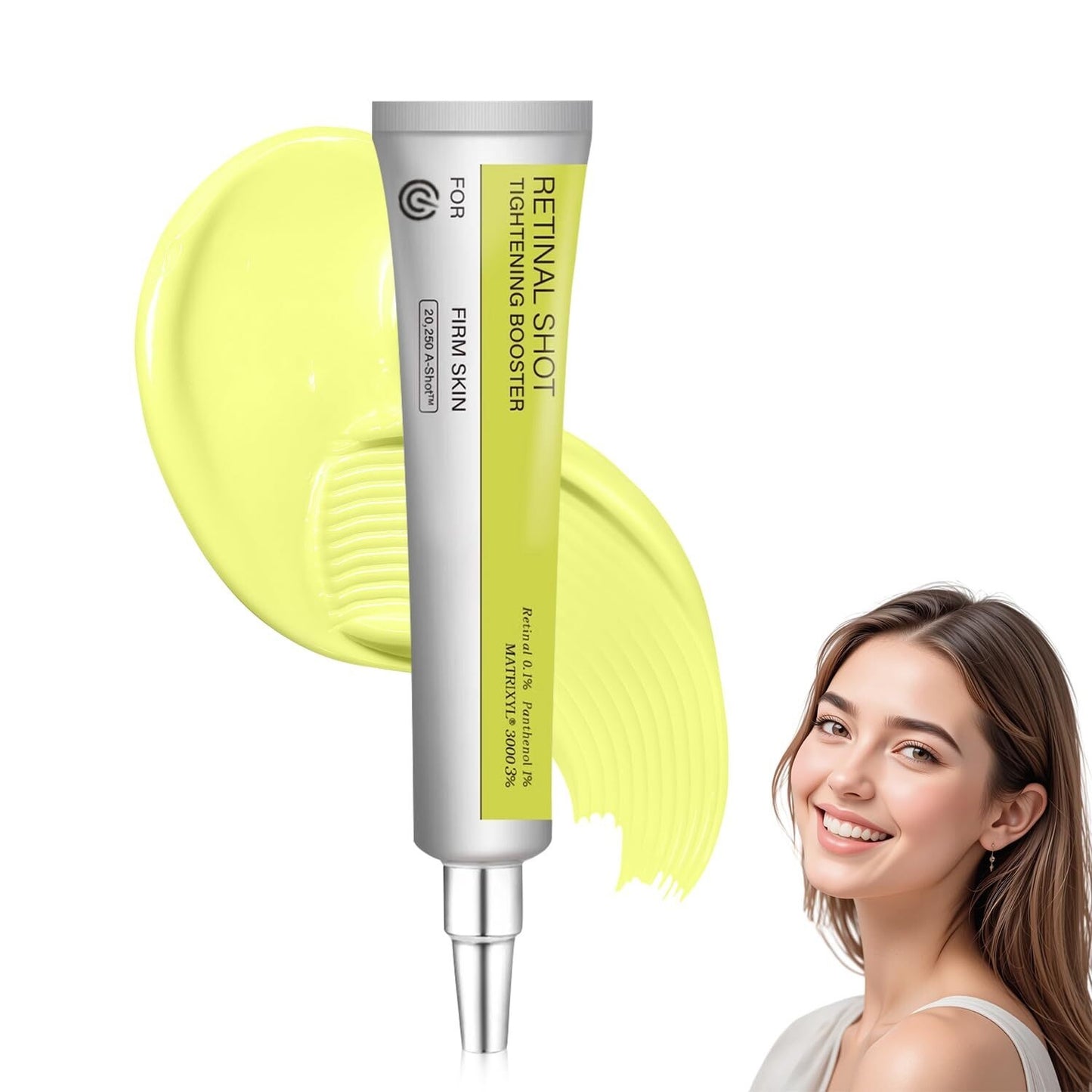 Sérum facial con retinol de 15 g para líneas de expresión y piel de aspecto firme