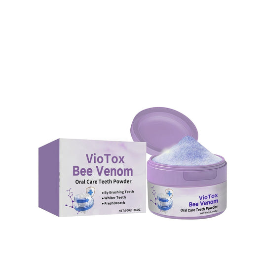 Bee Venom Nano Hydroxyapatite Tooth Powder, Fluoride-Free Mint Oral Care, 50g